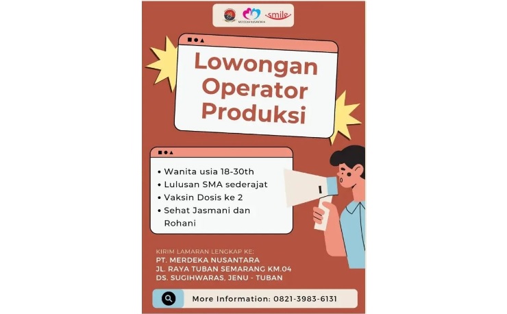 Lowongan Kerja Operator Produksi Gudang Garam di Tuban Untuk Lulusan SMA
