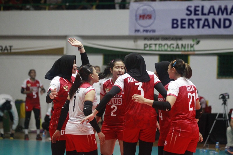 Susunan Pemain dan Jadwal Lengkap Timnas Voli Indonesia di AVC