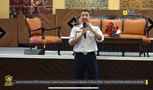 Peserta Turnamen E-Sport PWI Tuban Dapat Sosialisasi Gempur Rokok Ilegal dari Bea Cukai