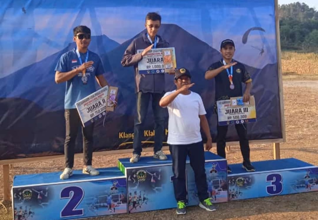 Hasil Liga Jatim Seri 2 2024, Dityo Septino Putra Raih Juara 3 dalam Paragliding Accuracy