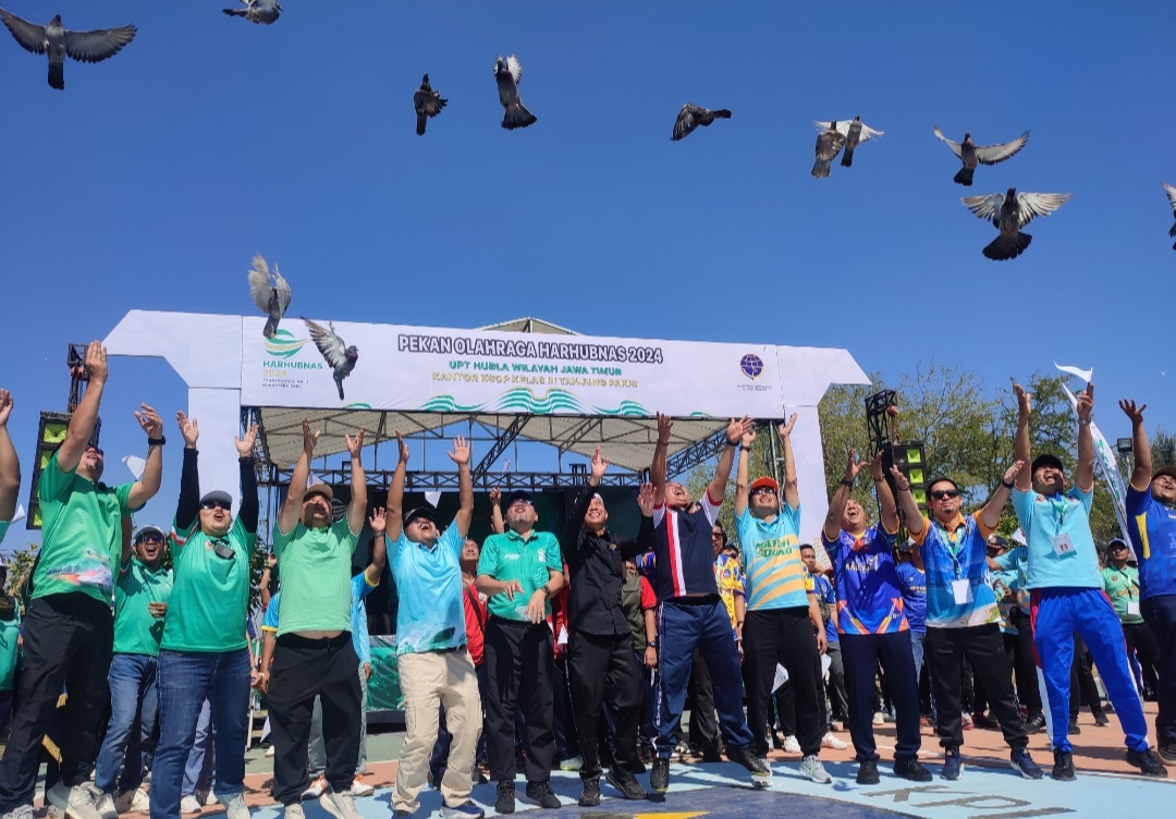 Soliditas Hubla Jatim: Pekan Olahraga Harhubnas 2024 Digelar Meriah di Tanjung Pakis