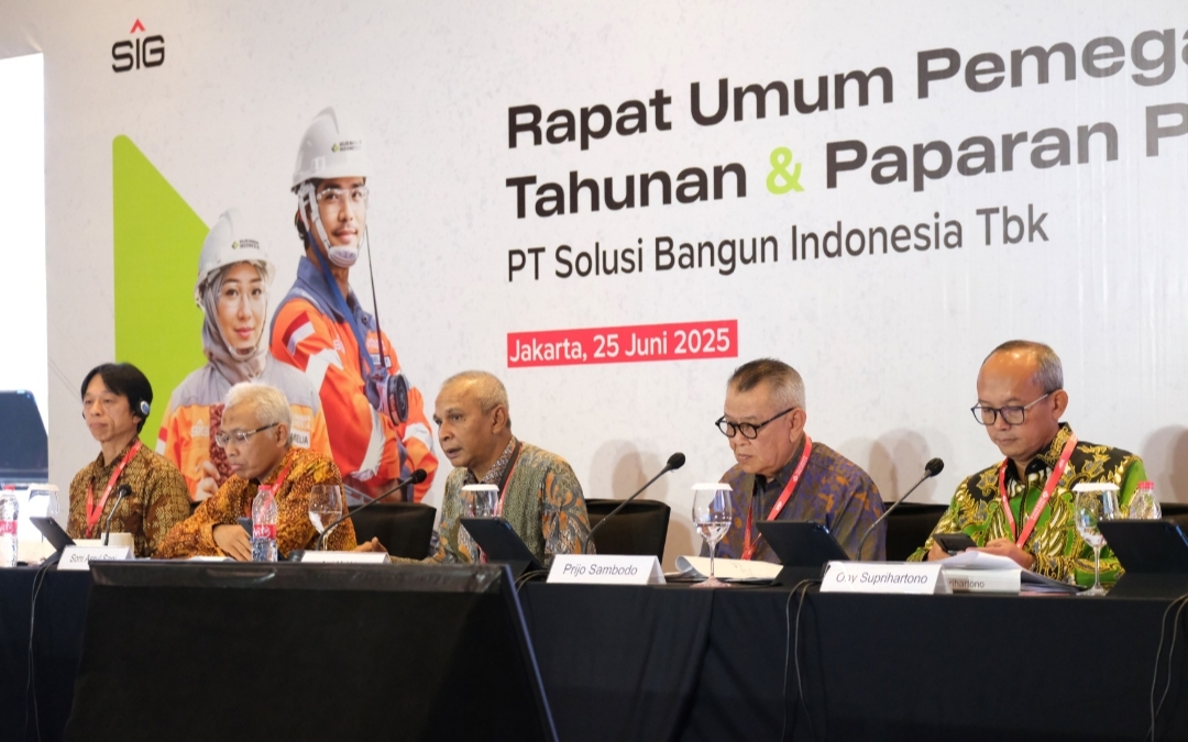 SBI Tebar Dividen Rp372,5 M, Bukti Tangguh di Tengah Gonjang-Ganjing Industri Semen