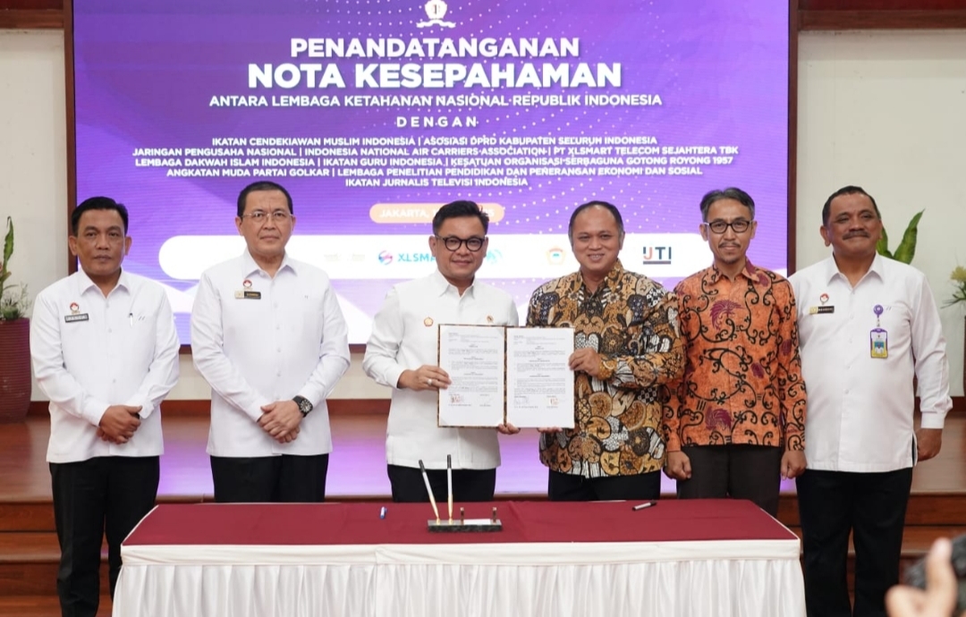 IJTI dan Lemhannas RI Jalin Kerja Sama Strategis, Perkuat Jurnalisme Kebangsaan