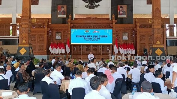 Puncak Hari Pers Nasional 2024, PWI Tuban Gelar Diskusi Bersama di Pendopo Kridho Manunggal