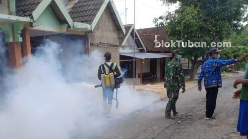 39 Kali Fogging Dilakukan di Tuban, Penyakit DBD Terus Mengintai