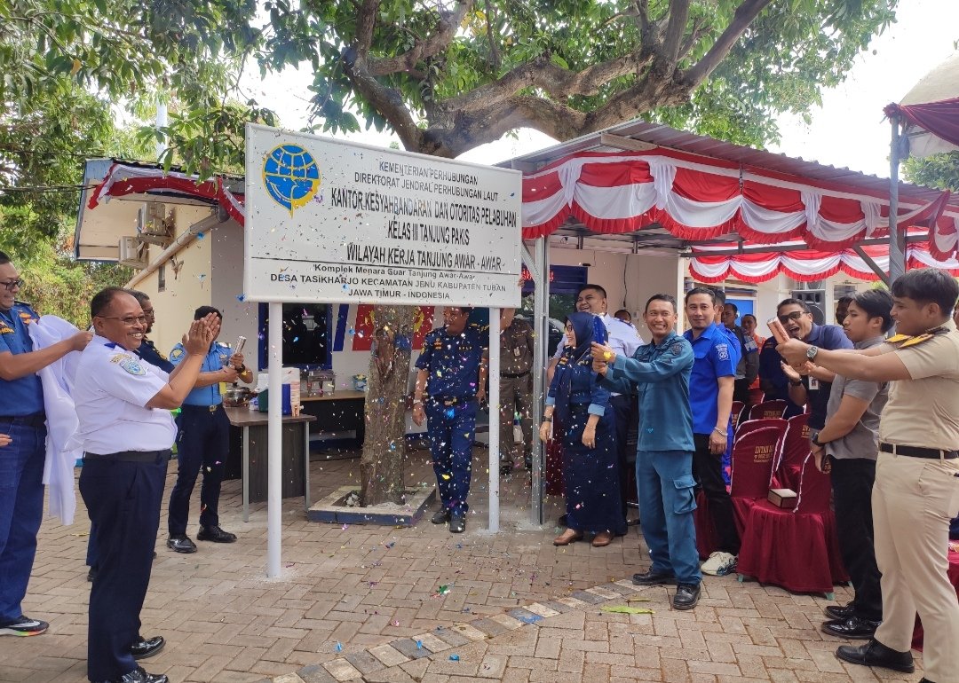 Kantor Wilker Tanjung Awar-awar Diresmikan, KSOP Tanjung Pakis Siap Tingkatkan Pelayanan