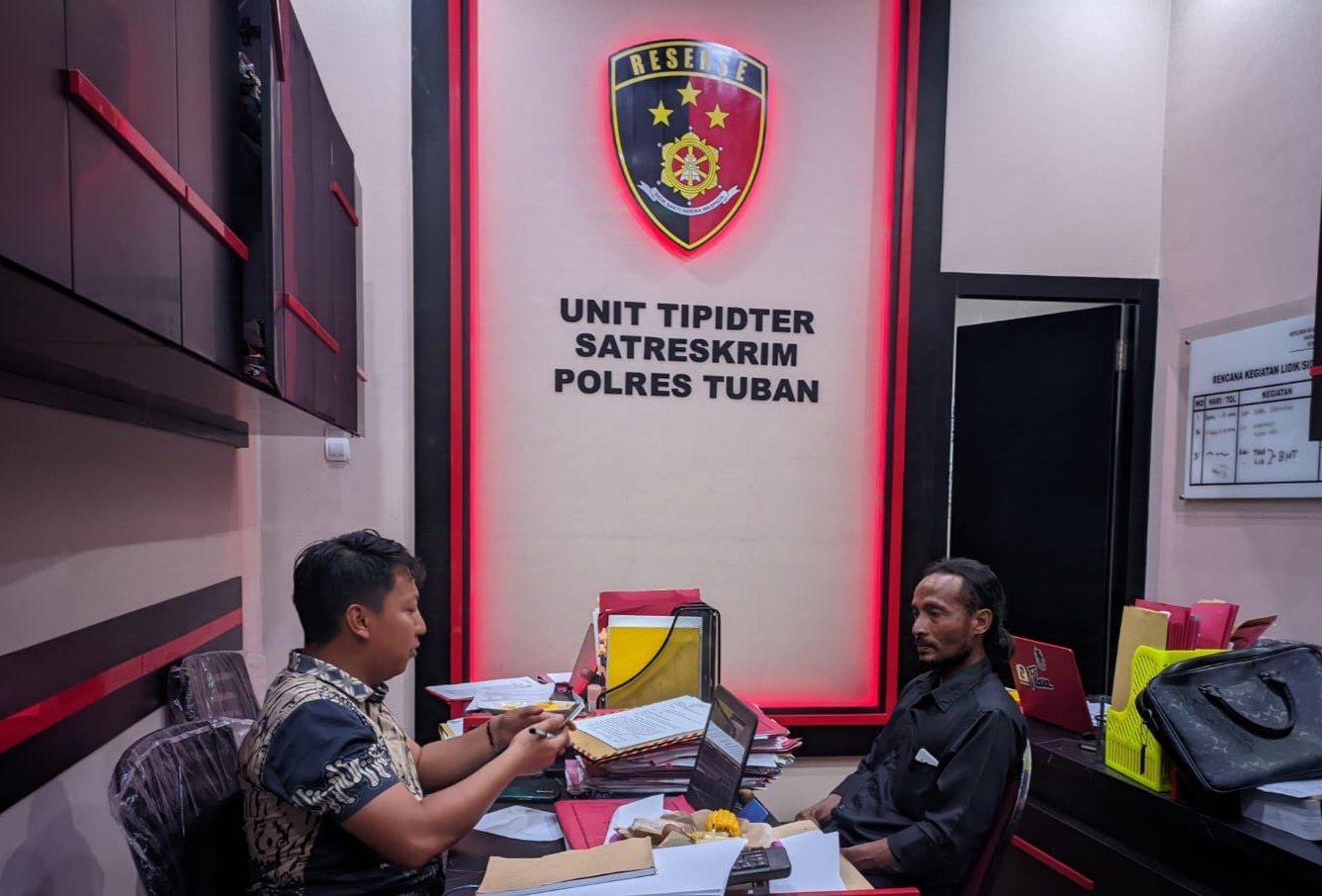 Tipidter Polres Tuban Pastikan Penanganan Sengketa Lahan Sesuai SOP