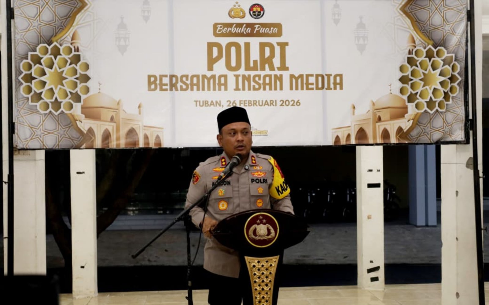 Pererat Sinergitas, Polres Tuban Gelar Buka Puasa Bersama Insan Media