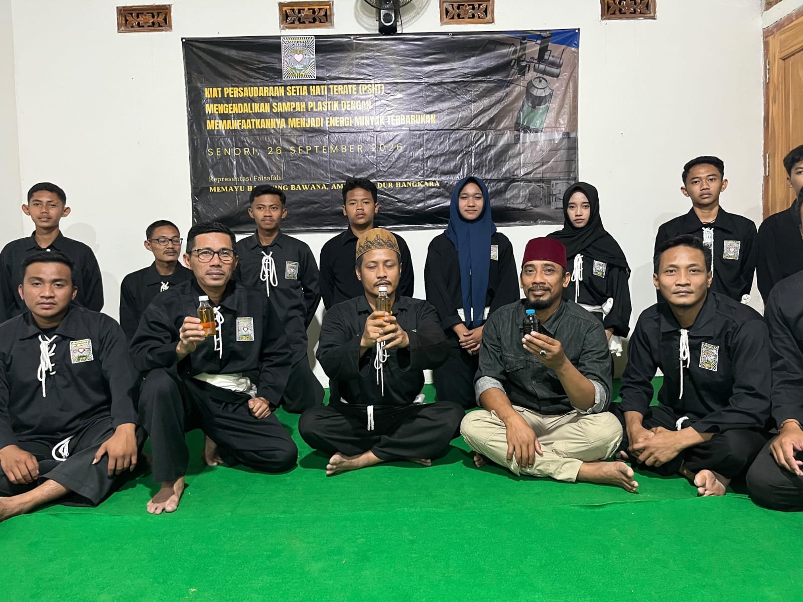 Pesilat SH Terate Senori Lawan Sampah Plastik dengan Teknologi Pirolisis