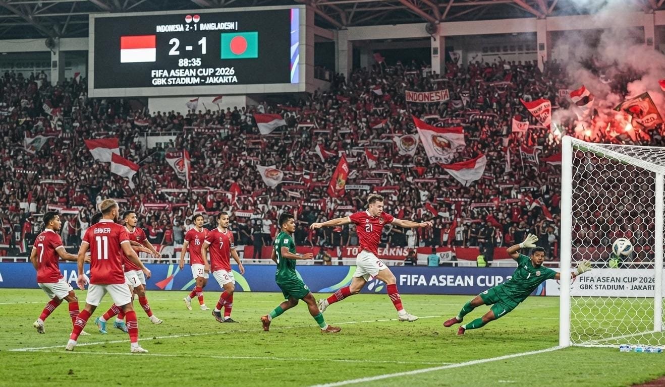 Indonesia Wajib Pesta Gol Lawan Bangladesh, Selisih Gol Jadi Penentu Tiket Final