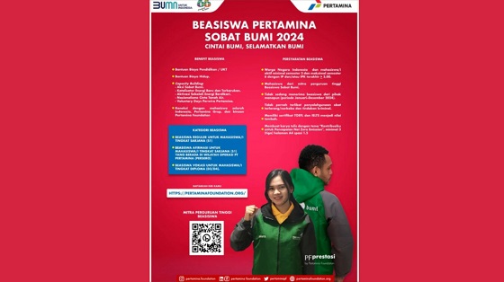 Beasiswa Pertamina 2024, Ayo Mahasiswa di Tuban Manfaatkan Kesempatan Ini!