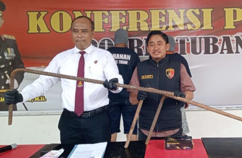 Pencurian 108 Batang Besi di Area Pabrik Semen SBI Tuban Terbongkar, Pelaku Bawa Mobil Carry