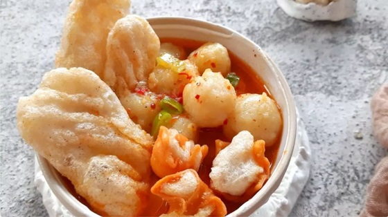 Resep Cilok Kuah Pedas Cocok Dihidangkan saat Cuaca Dingin