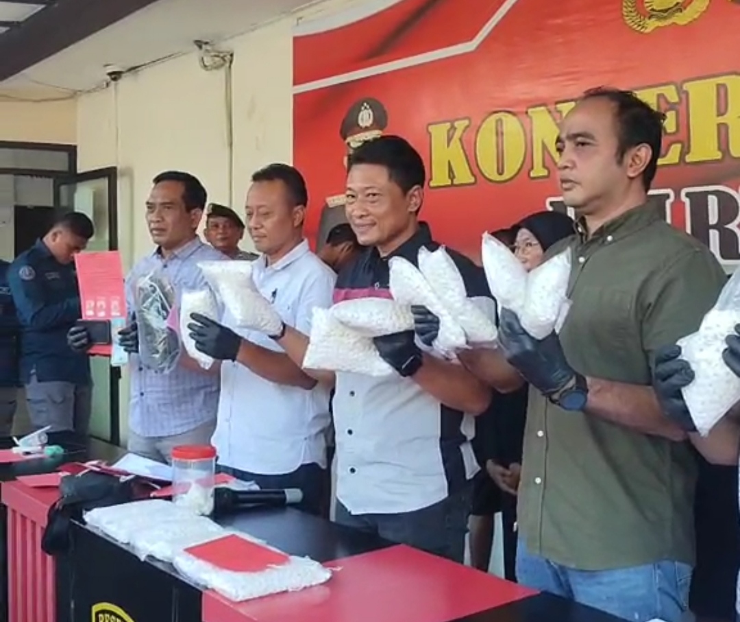Delapan Kasus Narkoba di Tuban Terungkap, Polisi Sita 4,61 Gram Sabu dan 20.738 Butir Pil