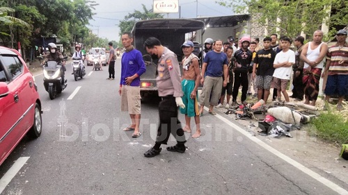 Laka Maut di Jalan Jatirogo Tuban-Bojonegoro, Satu Pemotor Tewas