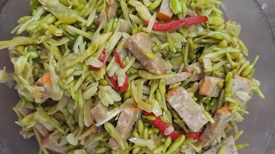 Resep Tumis Bunga Pepaya Paling Enak di Masak dengan Oncom