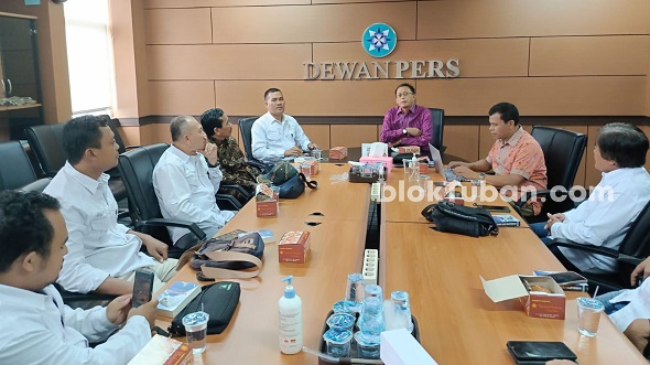 Rangkaian Peringatan HPN 2024, PWI Tuban Kunjungi Dewan Pers