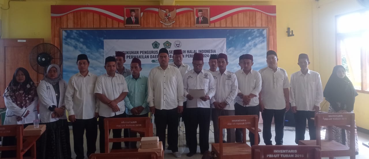 DPD Juru Sembelih Halal Tuban Dikukuhkan