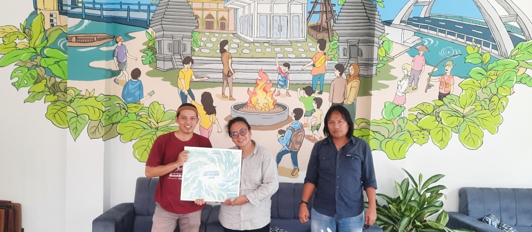 Perwakilan PT Pertamina EP Cepu Zona 12 Berkunjung di Kantor Blok Media Group