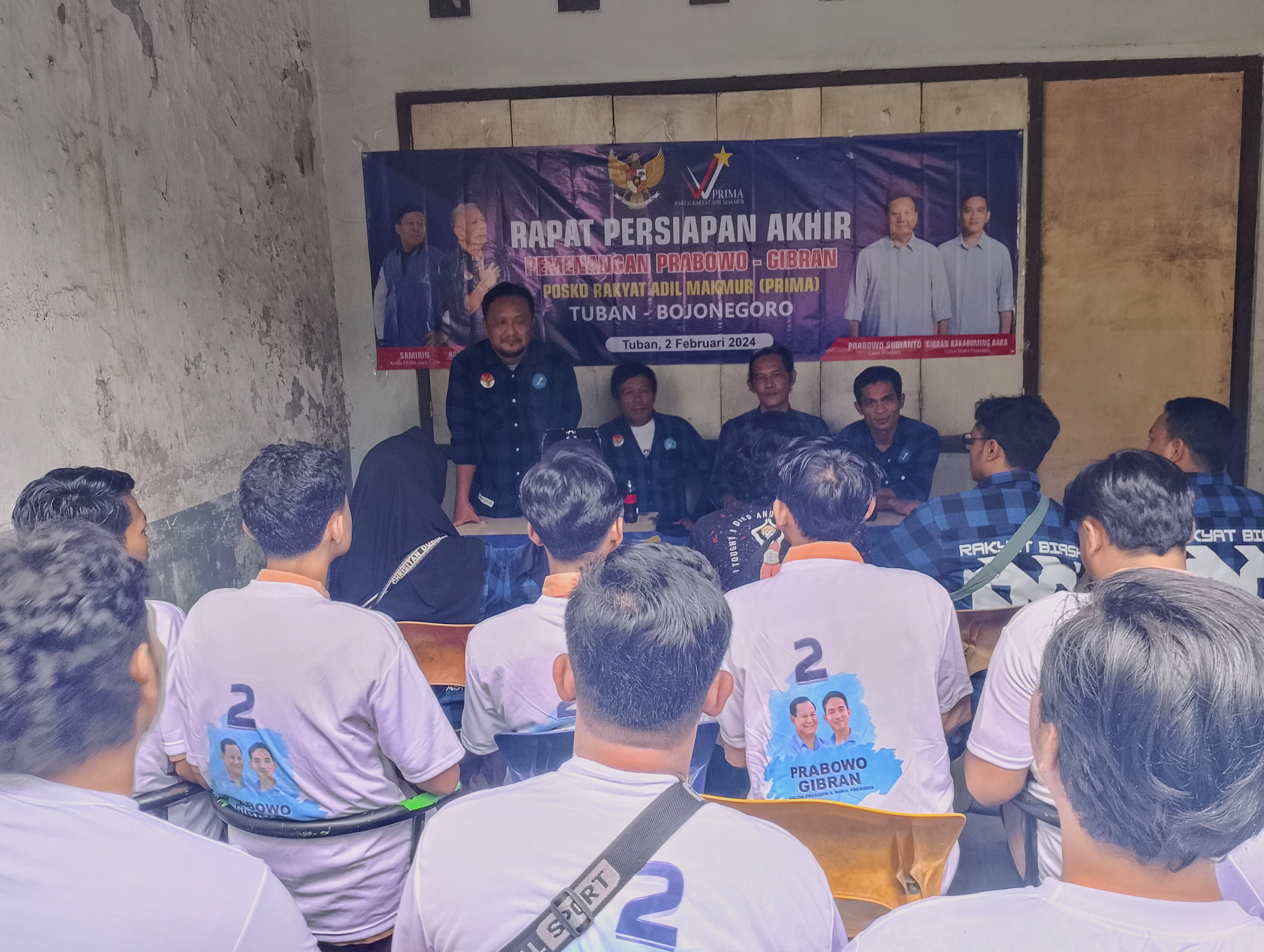 Prima Tuban dan Bojonegoro Kerja Keras Menangkan Prabowo-Gibran Satu Putaran