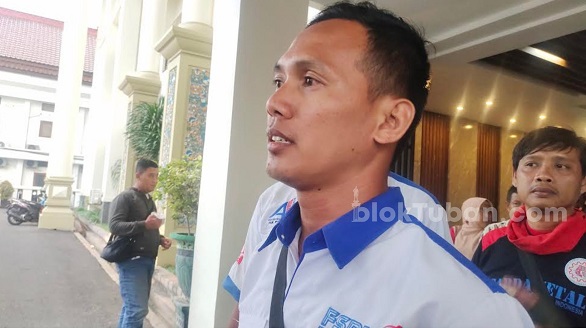Pekerja Buruh di Tuban Beri Nilai Jeblok ke Disnakerin
