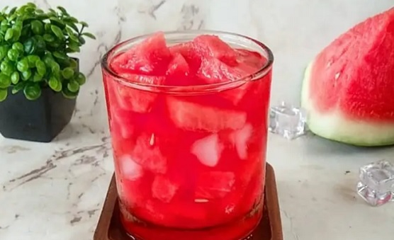 Resep Es Sirup Semangka - Minuman Segar Sat Set Praktis Lepas Dahaga