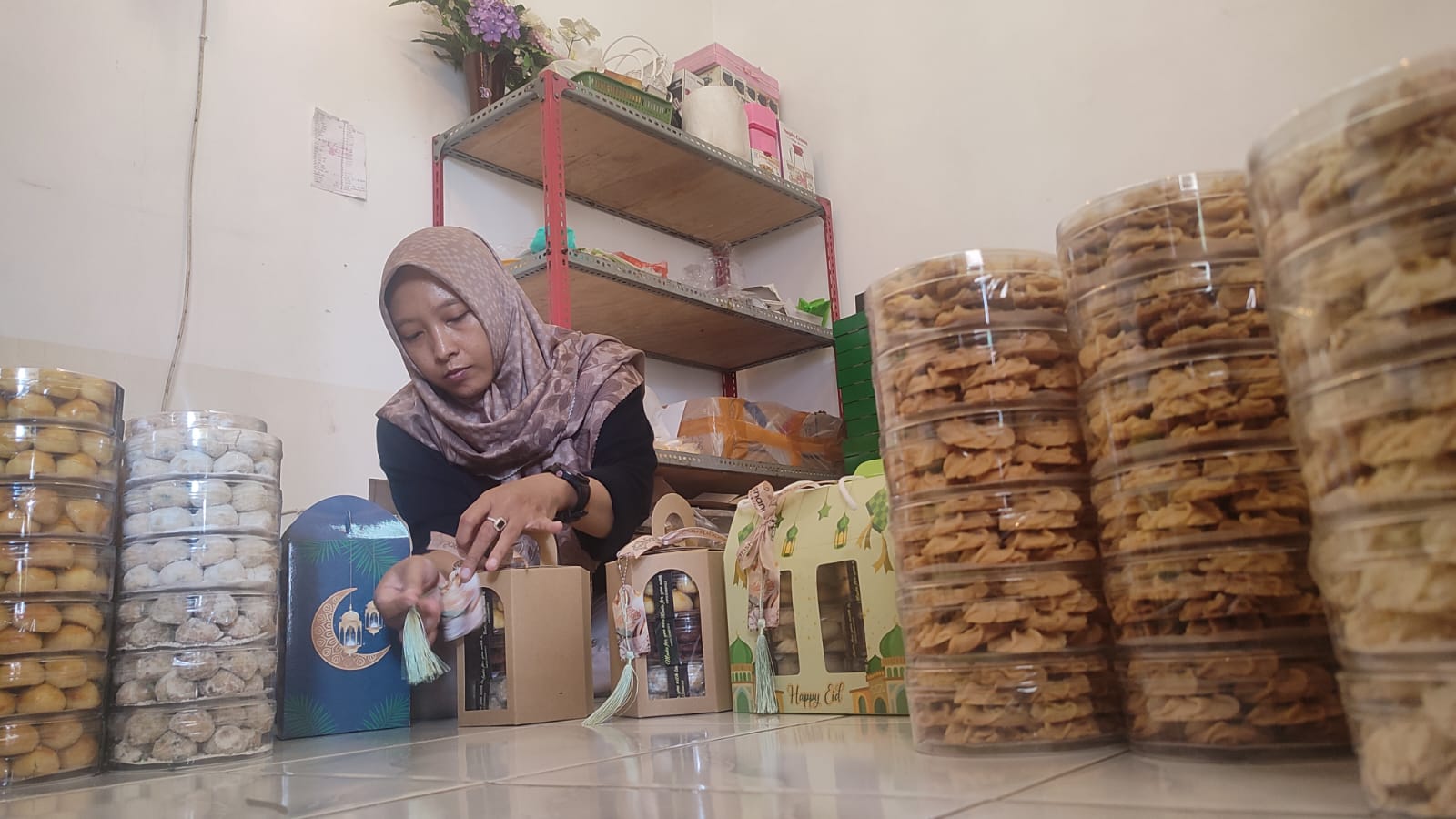 Best Seller Setiap Tahun, Nastar Klasik Tetap Jadi Andalan Sanshana Cookies & Cake