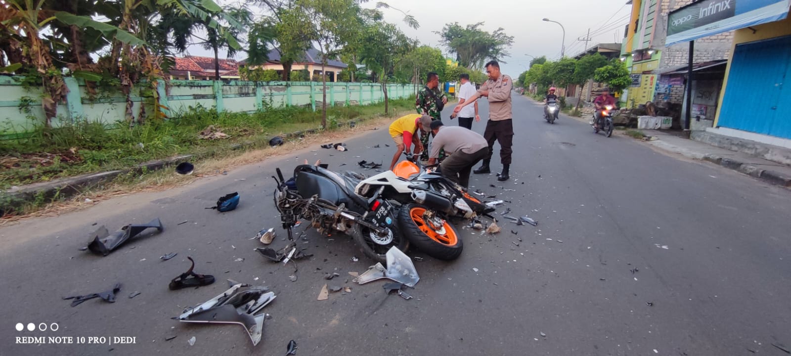 Pengendara Honda Vario Kehilangan Nyawa Usai Tabrakan dengan CBR di Tuban