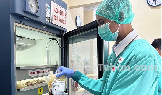 Stok Golongan Golongan O Menipis, PMI Tuban Ajak Masyarakat Ikuti Donor Darah
