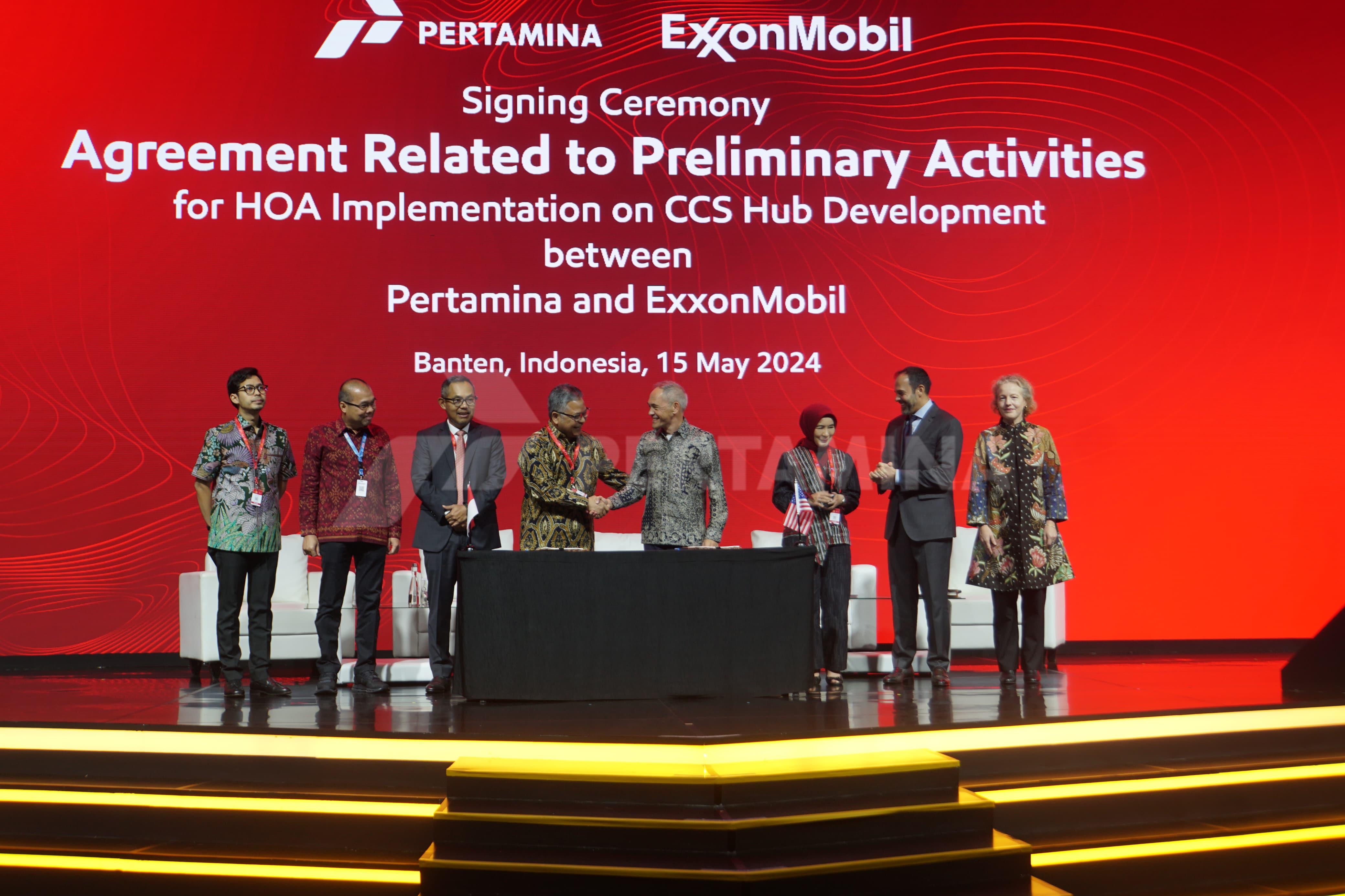 PHE Jajaki Peluang Kerja Sama dengan ExxonMobil untuk Pengembangan CCS/CCUS