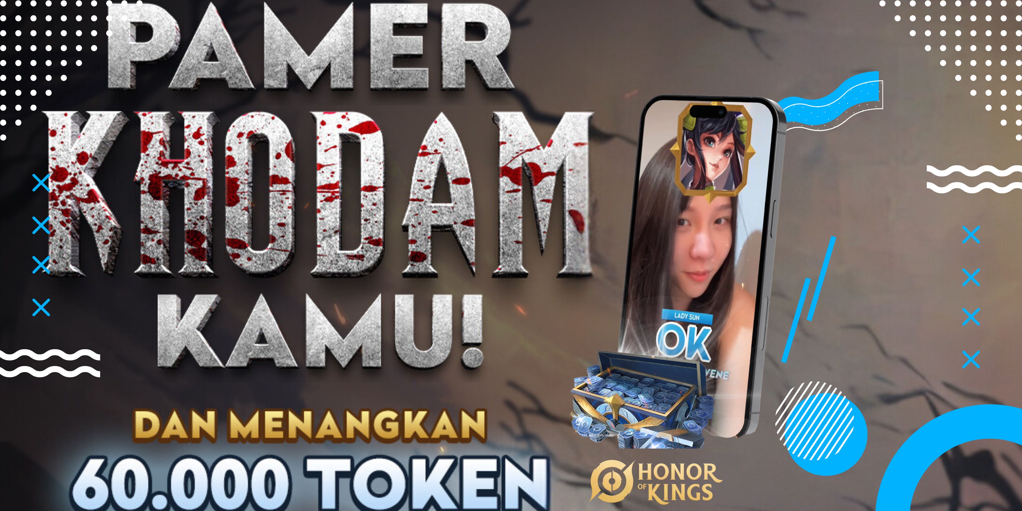 Cara Mendapatkan 60.000 Token untuk 50 Orang Secara Gratis di Game Honor of Kings