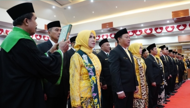 Resmi Dilantik, 50 Anggota DPRD Kabupaten Tuban Periode 2024-2029 Siap Bertugas