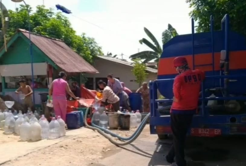 Puncak Kemarau Agustus, 46 Desa di Tuban Alami Krisis Air