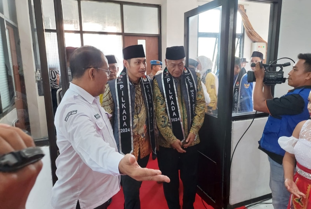 Koalisi 46 Kursi, Aditya Halindra-Joko Sarwono Resmi Mendaftar Pilkada Tuban 2024