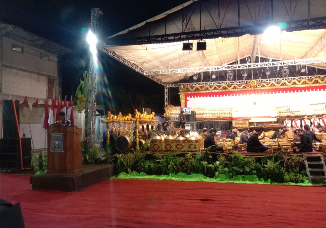 Wayang Kulit Meriahkan HUT ke-79 RI di Padepokan SH Terate Tuban