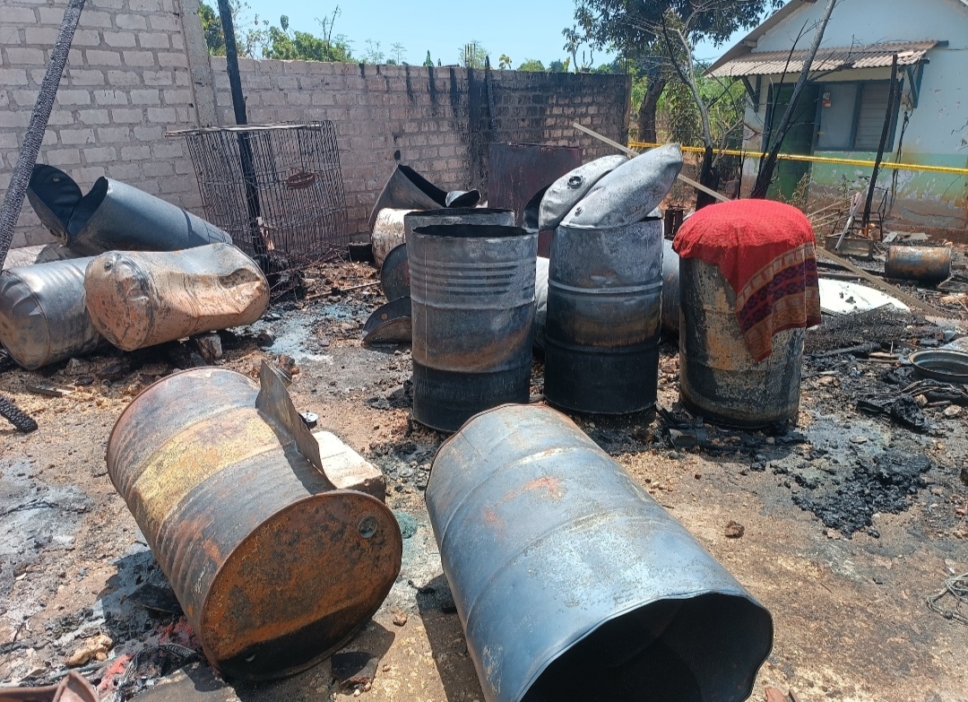Gudang BBM di Tuban Hangus Terbakar
