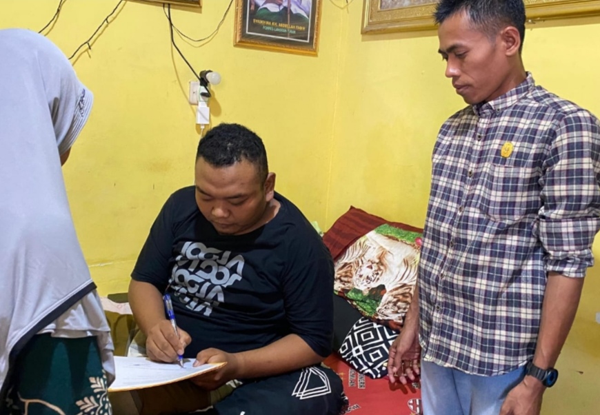 Kecelakaan saat Bertugas, Petugas PPS Patihan Terima Santunan