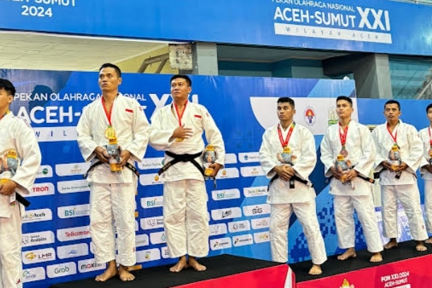Atlet Judo Tuban Raih Emas di PON XXI Aceh-Sumut 2024