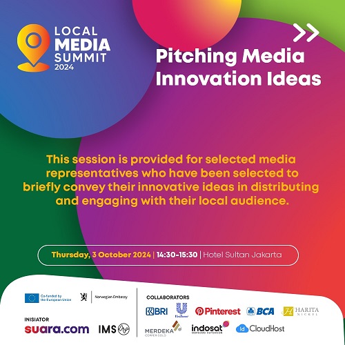 Local Media Summit 2024: Adu Ide Kreatif, Hadiah Rp7,5 Juta Menanti!