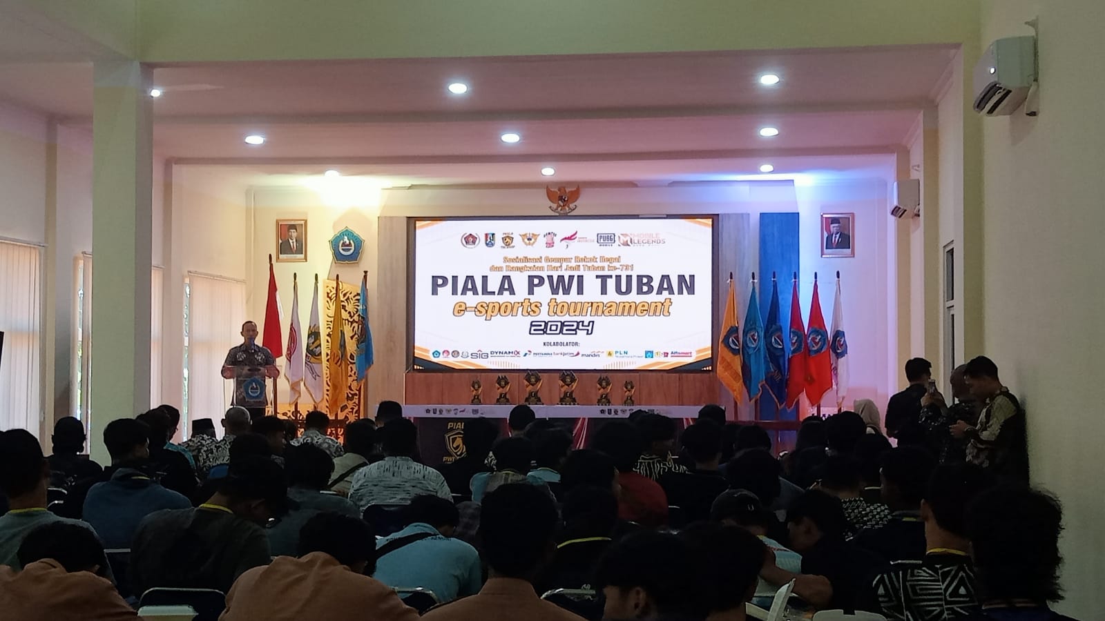 Sambut Hari Jadi Tuban ke-731, PWI Tuban Gelar E-Sport Tournament dan Sosialisasi Gempur Rokok Ilegal
