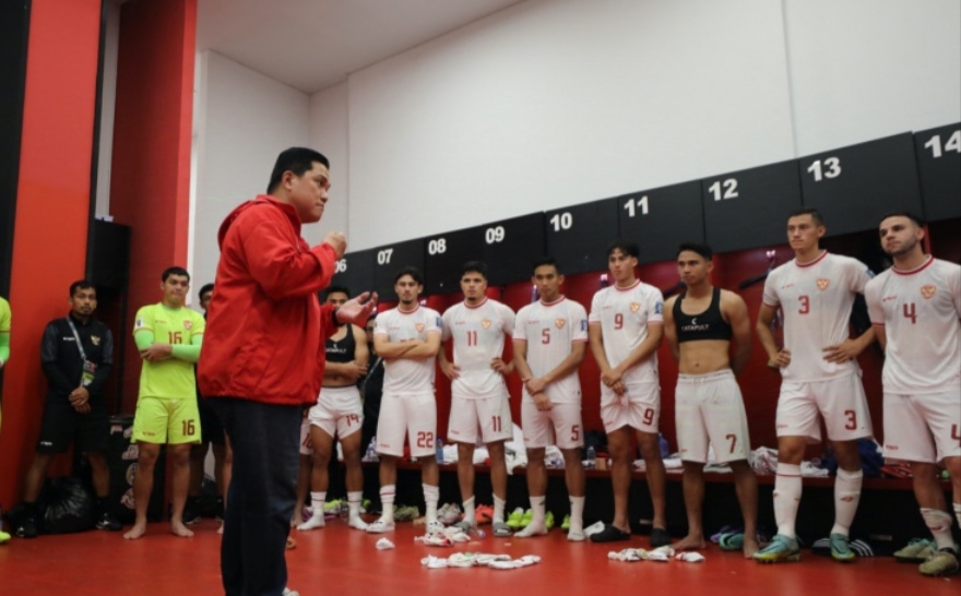 Efek Kalah dari Tiongkok: Erick Thohir Ingatkan Shin Tae-yong Matangkan Taktik!