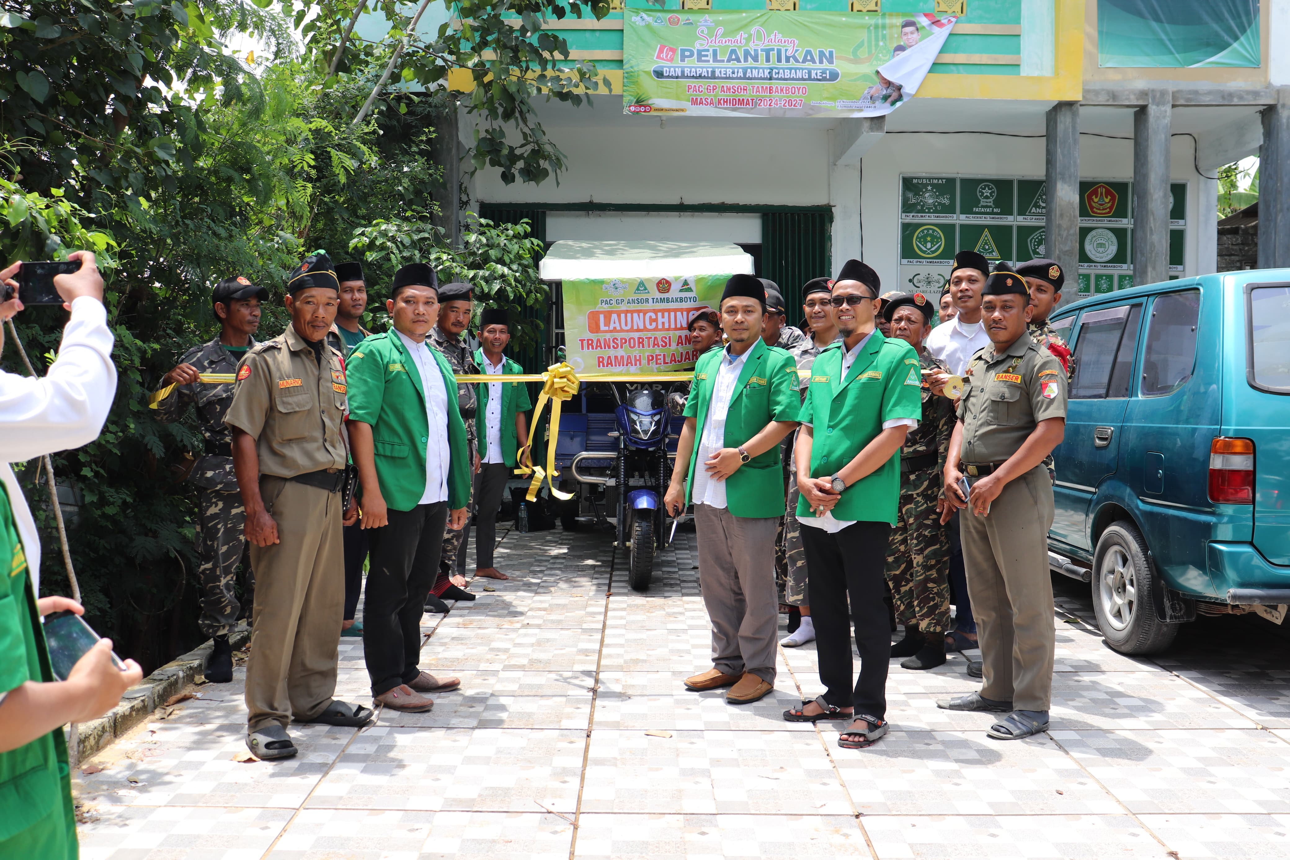 PAC Ansor Tambakboyo Luncurkan Transportasi Ramah Pelajar Tuban
