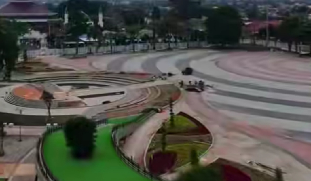 Proyek Alun-alun dan Gedung IPIT RSUD Tuban Molor, Inspektorat Nilai Masih Lumrah
