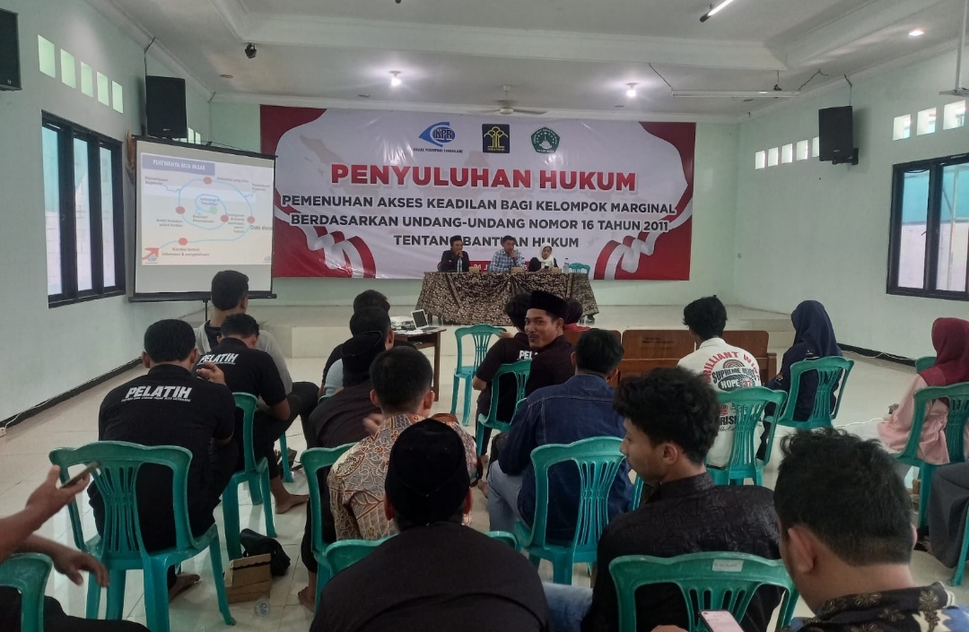 Penyuluhan Hukum LBH KP. Ronggolawe Tuban Dekatkan Keadilan bagi Kelompok Marginal