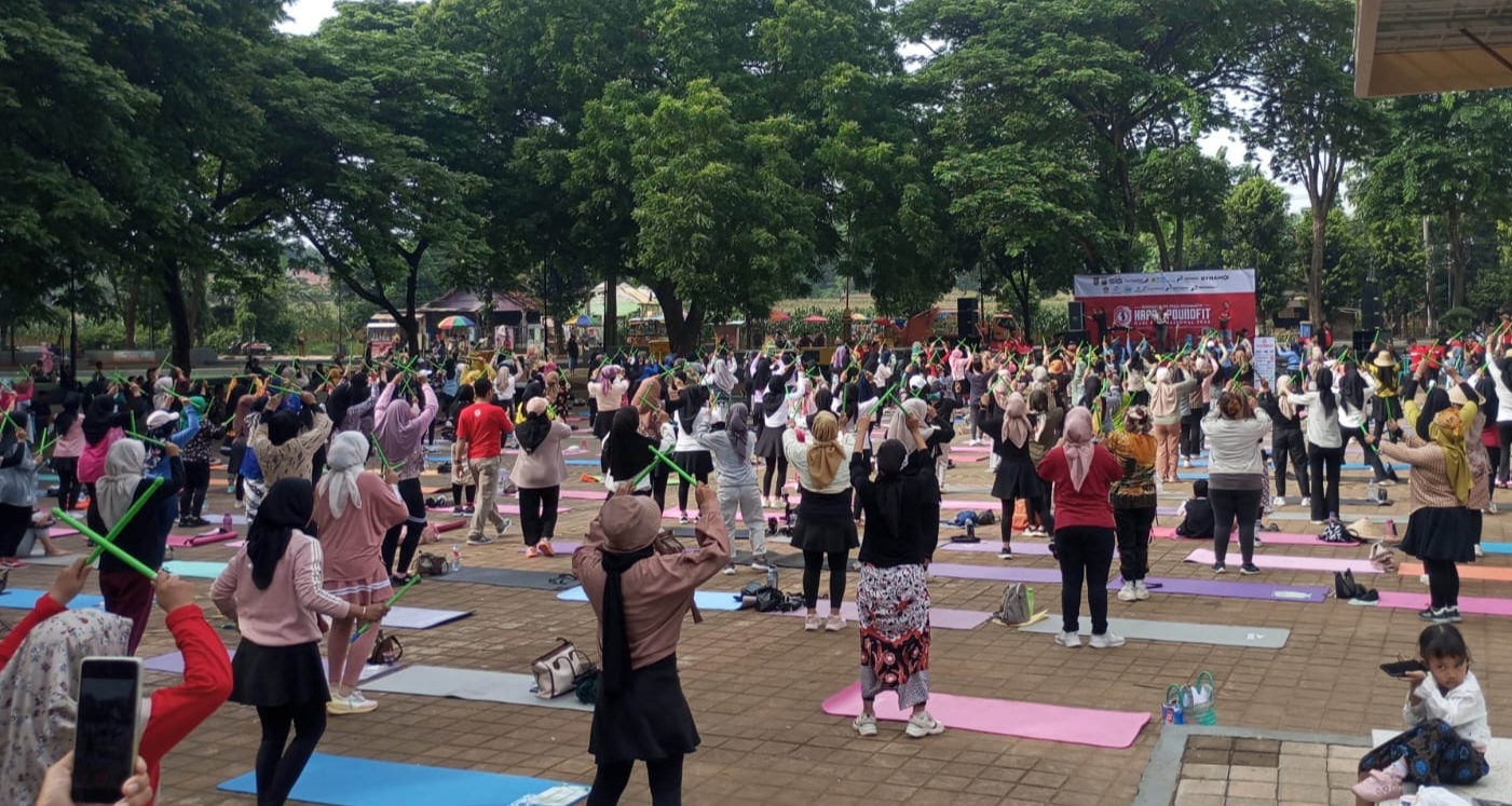 Pound Fit, Cara Asik RPS Tuban Bakar Kalori dengan Drum Stick
