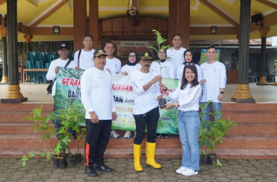Bank Jatim dan Pemkab Tuban Gelar Penghijauan di Selo Inggil untuk Konservasi Lingkungan