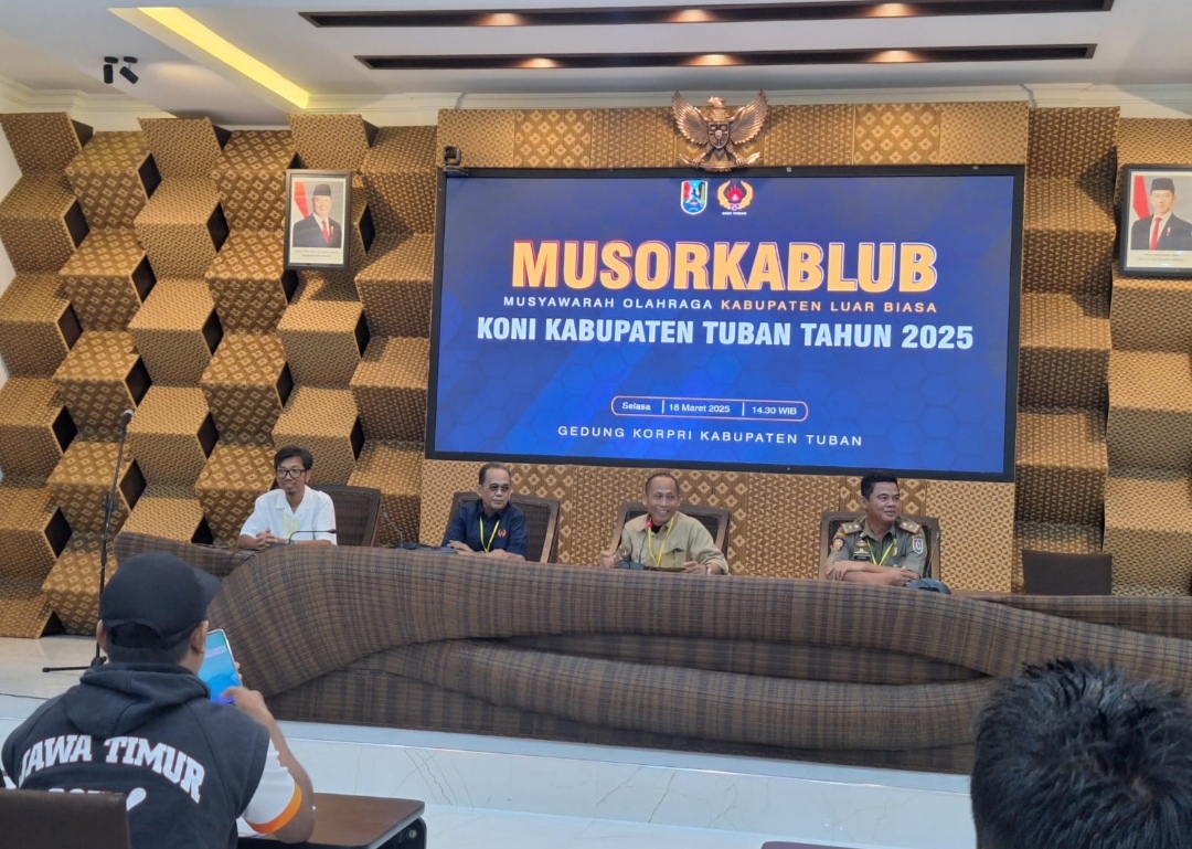 Dokter Ferryzal Resmi Jadi Ketua KONI Tuban 2025-2029