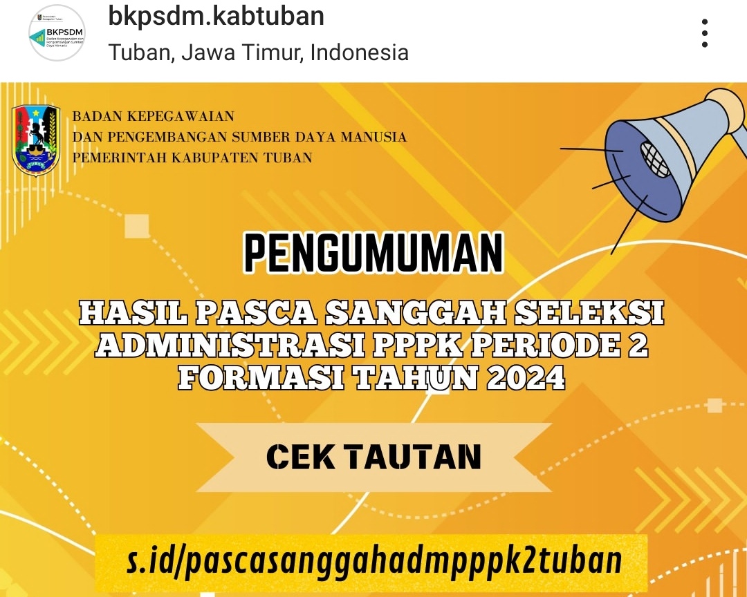 BKPSDM Tuban Dikecam, Peserta Seleksi PPPK Jalur PPG Protes Serdik
