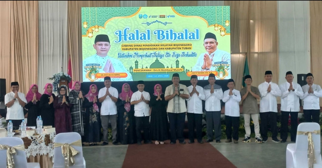 Halal Bihalal Cabdindik di SMKN 1 Tuban: Bangun Sinergi dan Semangat Cerdas, Keras, Tuntas