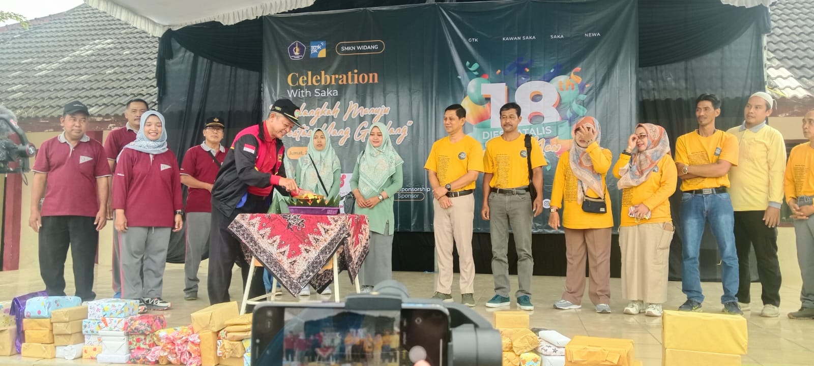 Berhasil Curi Perhatian Ribuan Siswa Tumpah Ruah Ikuti Gebyar Dies Natalis ke-18 SMKN Widang